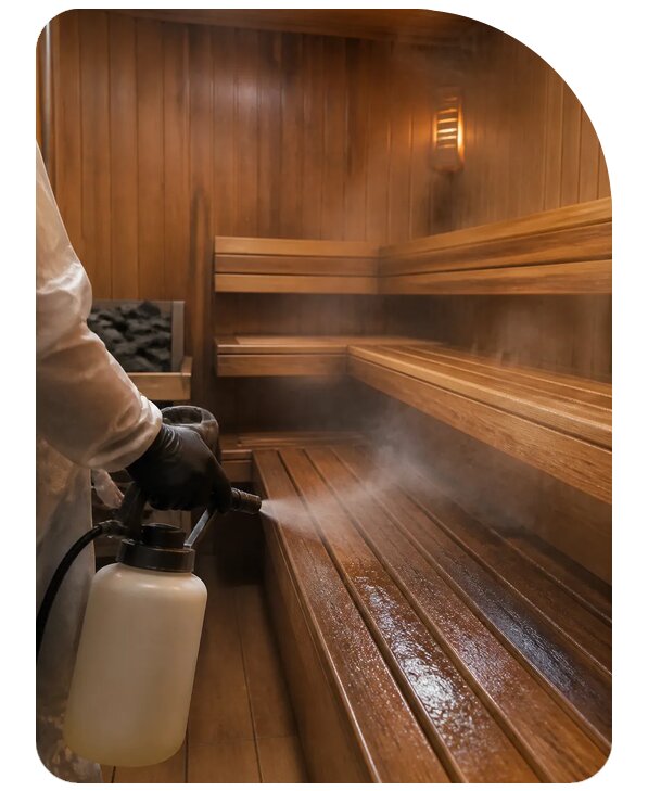 Профессиональная дезинфекция сауны в Дивногорске по цене от 3539 р. | Сенат-Двн